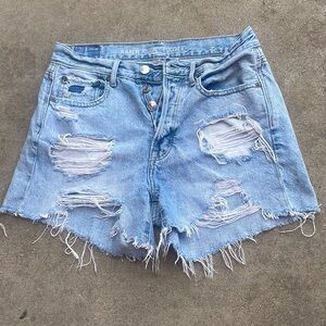 American Eagle 90s Boyfriend Jean Shorts! 2